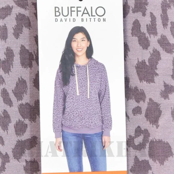 PURPLE  NWT Buffalo Ladies Hoodie - Picture 4 of 4